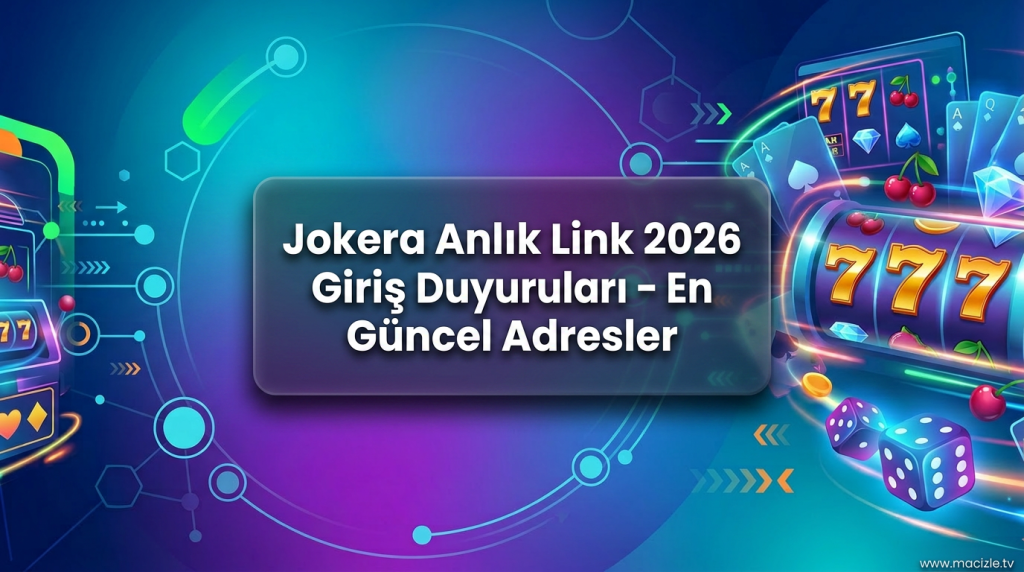 Jokera Anlık Link 2026 Giriş Duyuruları - En Güncel Adresler - Jokera Anlık Link 2026